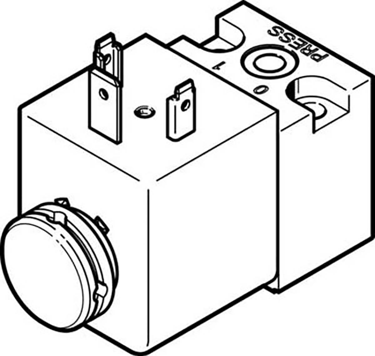 Produktfoto 1 von Festo MDH 119603 Pneumatik-Magnetspule / pilotgesteuertes Steuerventil, Elektrisch-betätigt