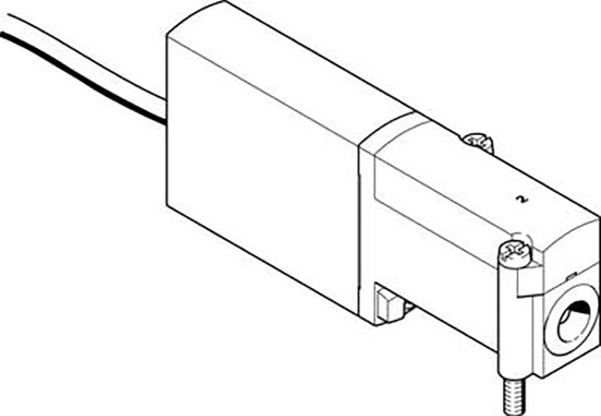 Produktfoto 1 von Festo MHA4 525196 Pneumatik-Magnetspule / pilotgesteuertes Steuerventil, Elektrisch-betätigt