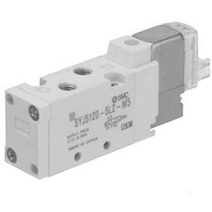 SMC SYJ500 Pneumatik-Magnetventil 24V dc, Magnet/Feder-betätigt