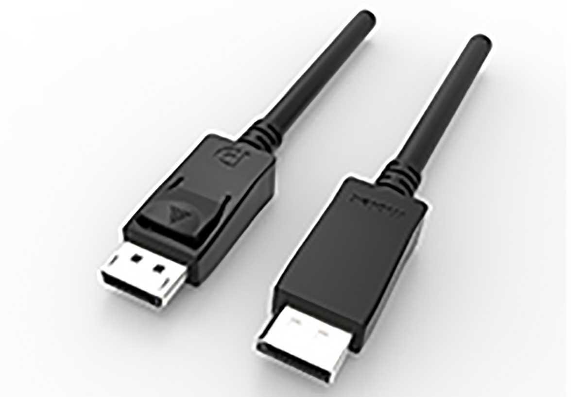 Produktfoto 1 von Molex 68783 DisplayPort-Kabel A Display-Anschluss B Display-Anschluss - Stecker 0,5 A, 2m PVC