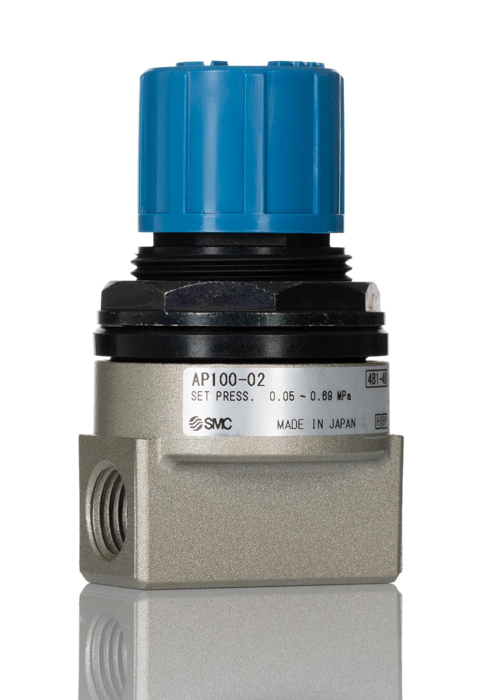 Produktfoto 1 von SMC AP100 Drossel-Rückschlagventil 0.05MPa 1 MPa 69 x 40mm