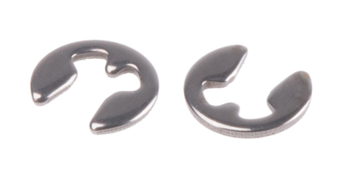 RS PRO Sicherungsringe E-Ring für Wellen-Ø 1.5mm 0.4mm 3.85mm Edelstahl