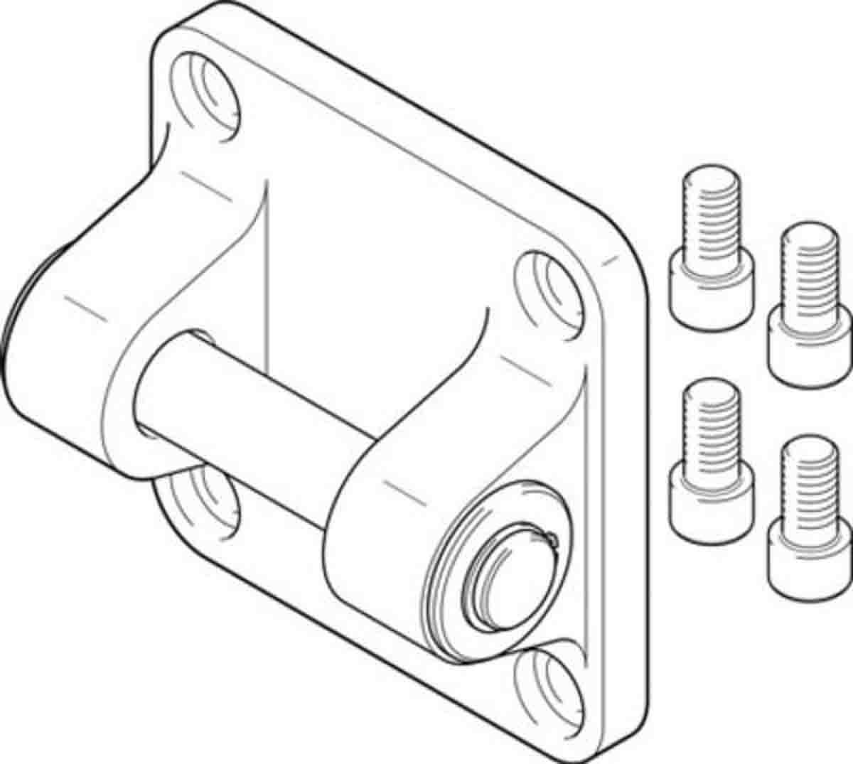 Produktfoto 1 von Festo Flansch SNGB-320 für 320mm