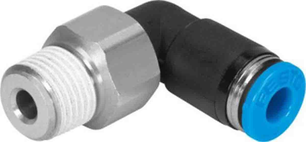 Festo QSRL Pneumatische Drehdurchführung, Einsteckmontage 4mm, R1/8 Stecker, PBT