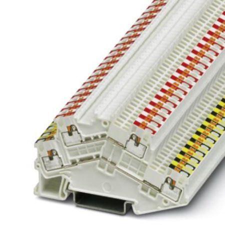 Produktfoto 1 von Phoenix Contact PTTBS 1.5/S-KNX Doppelstock Reihenklemmen Weiß, 0.14 → 1.5mm²