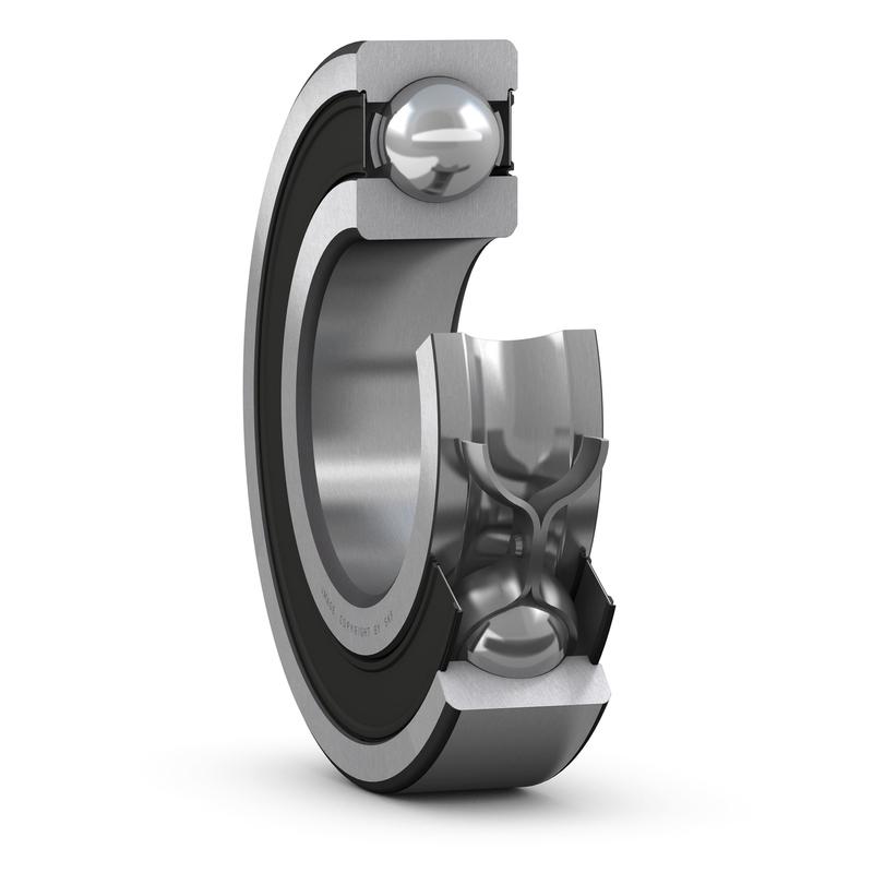 SKF Einreihiges Rillenkugellager Kugellager 1-reihig, Innen-Ø 45mm / Außen-Ø 58mm, Breite 7mm Beidseitig abgedichtet