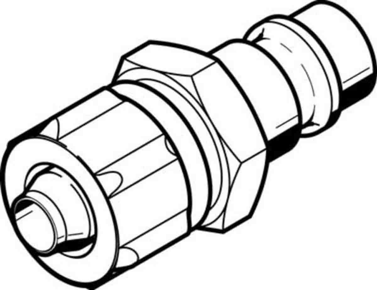 Produktfoto 1 von Festo Pneumatische Schnellsteckkupplung