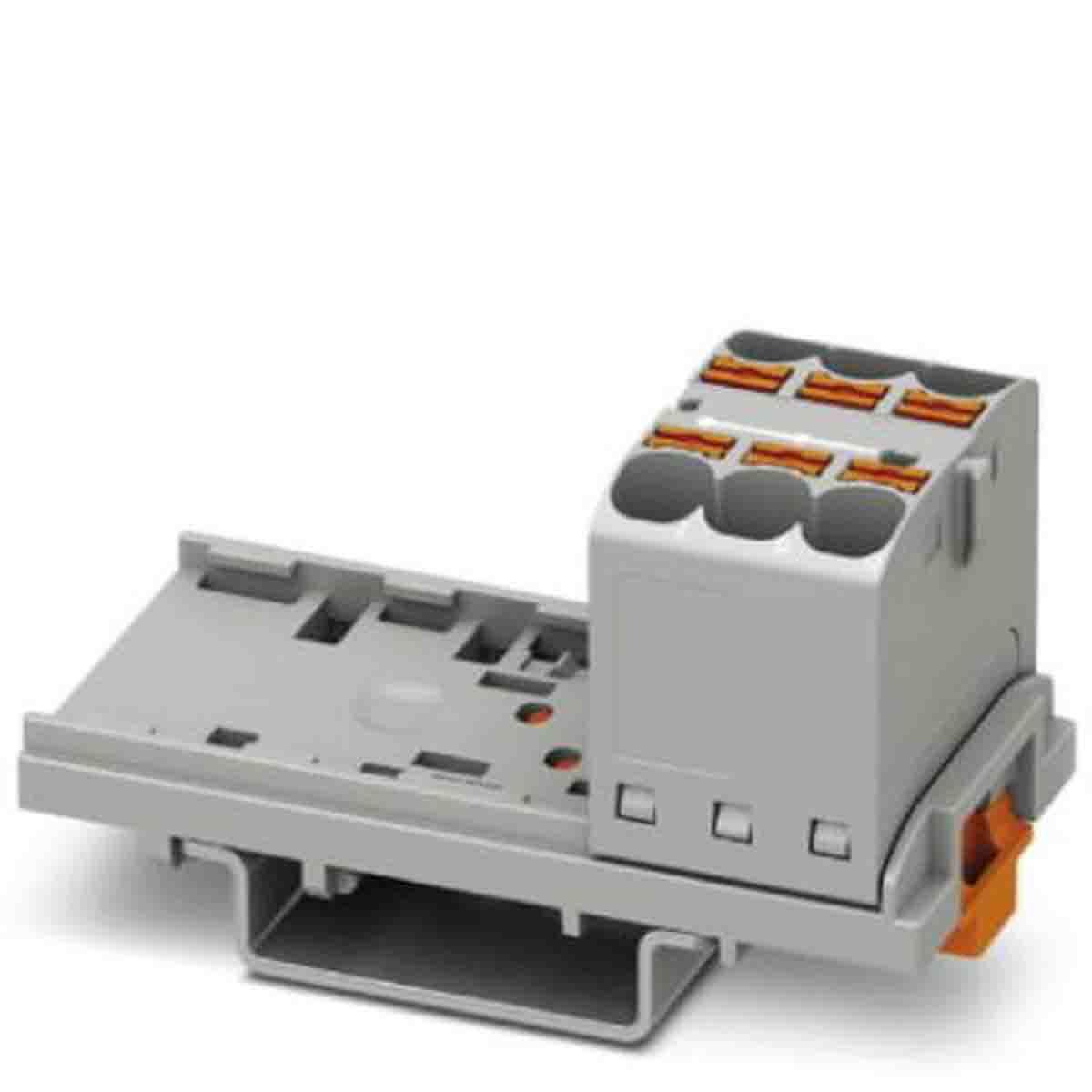 Phoenix Contact Einsteck Verteilerblock 6-polig , 24 bis 10 AWG, 32A / 800 V, 0.2 → 6mm², Polyamid, IP20