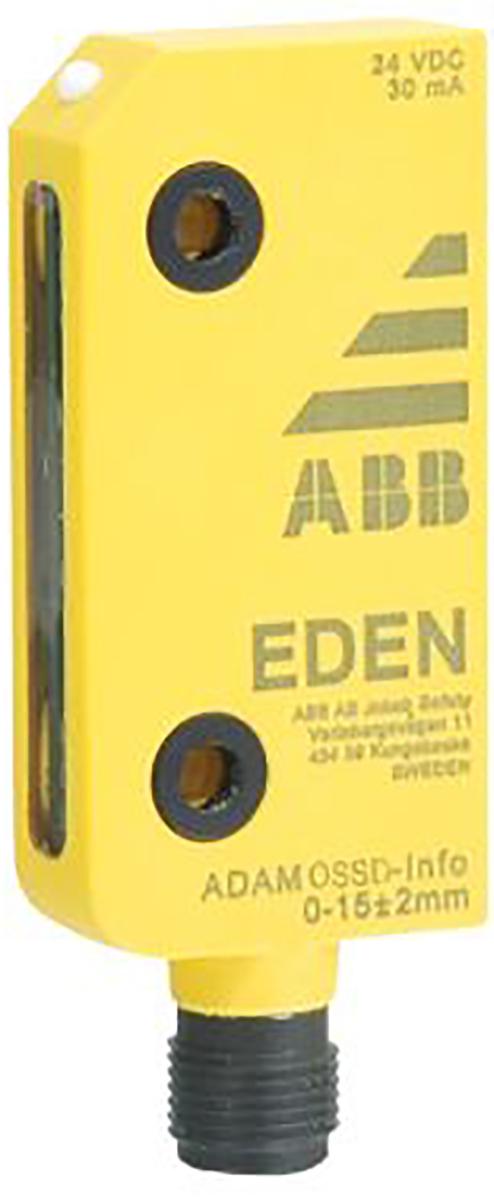 Produktfoto 1 von ABB Eden OSSD M12 Berührungsloser Sicherheitsschalter aus Polybutylenterephthalat (PBT) 24V dc, Kodierschalter