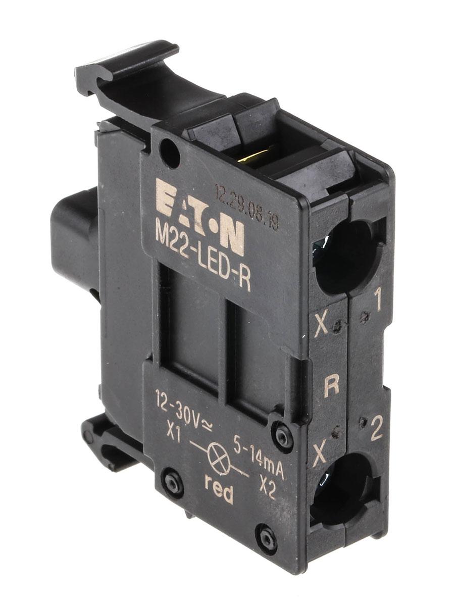 Produktfoto 1 von Eaton Eaton Moeller Lichtblock Anzeigenblock LED, 12 → 30V ac/dc, Schraubanschluss