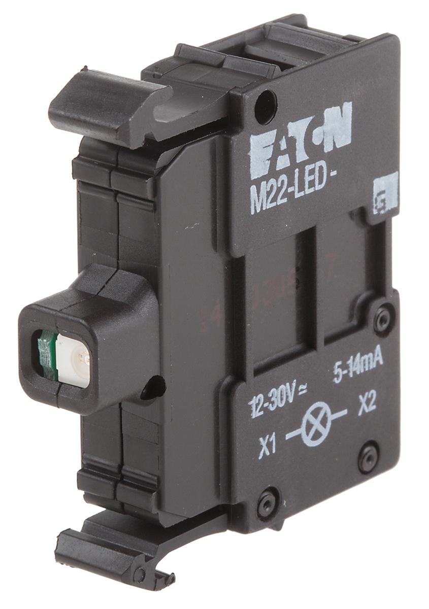 Produktfoto 1 von Eaton Eaton Moeller Lichtblock Anzeigenblock LED, 12 → 30V ac/dc, Schraubanschluss