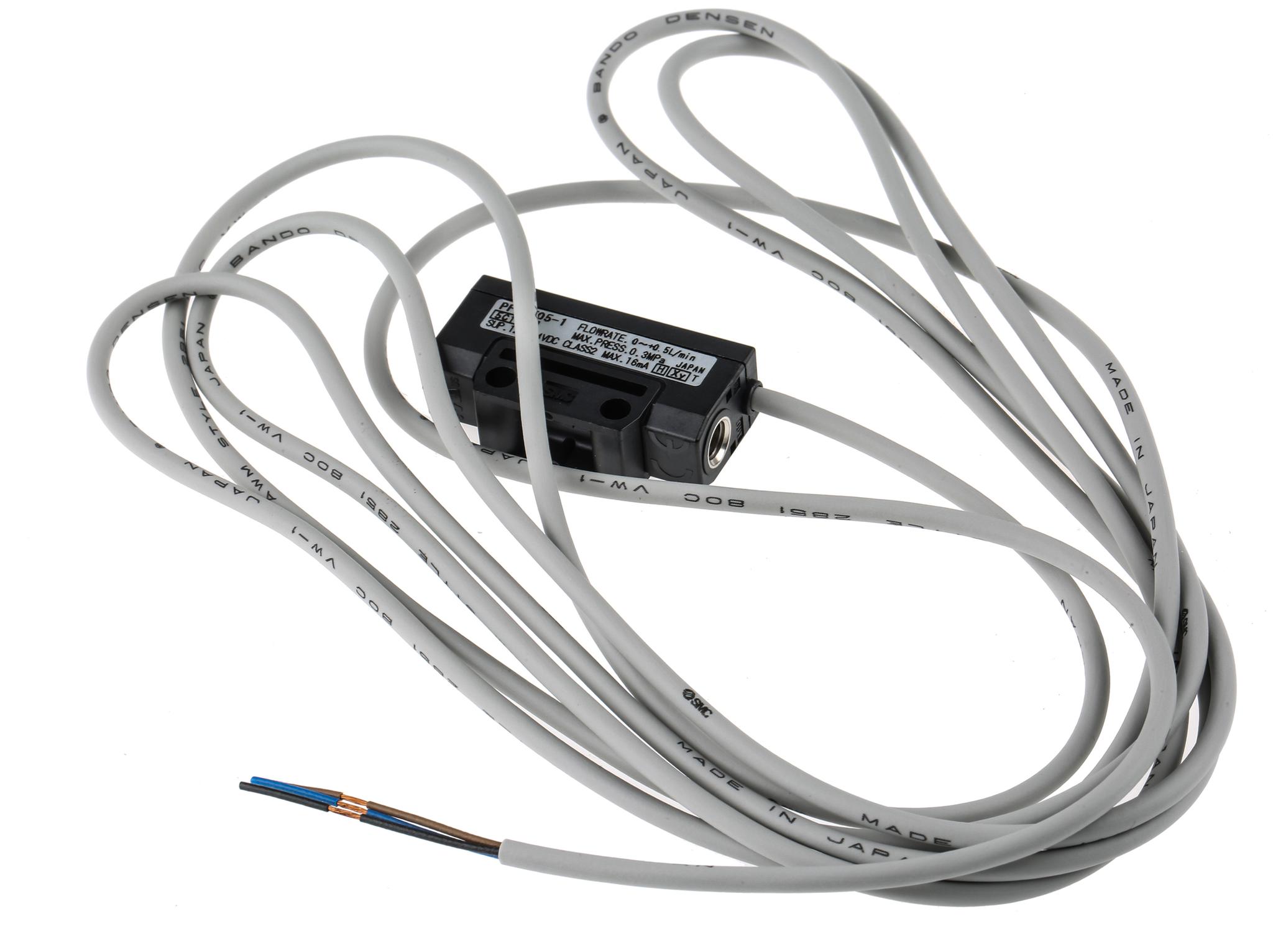 Produktfoto 1 von SMC PFMV Trockene Luft, Gas Drucksensor 12 → 24 V dc 0 l/min. → 0,5 l/min. Typ Saugkraft