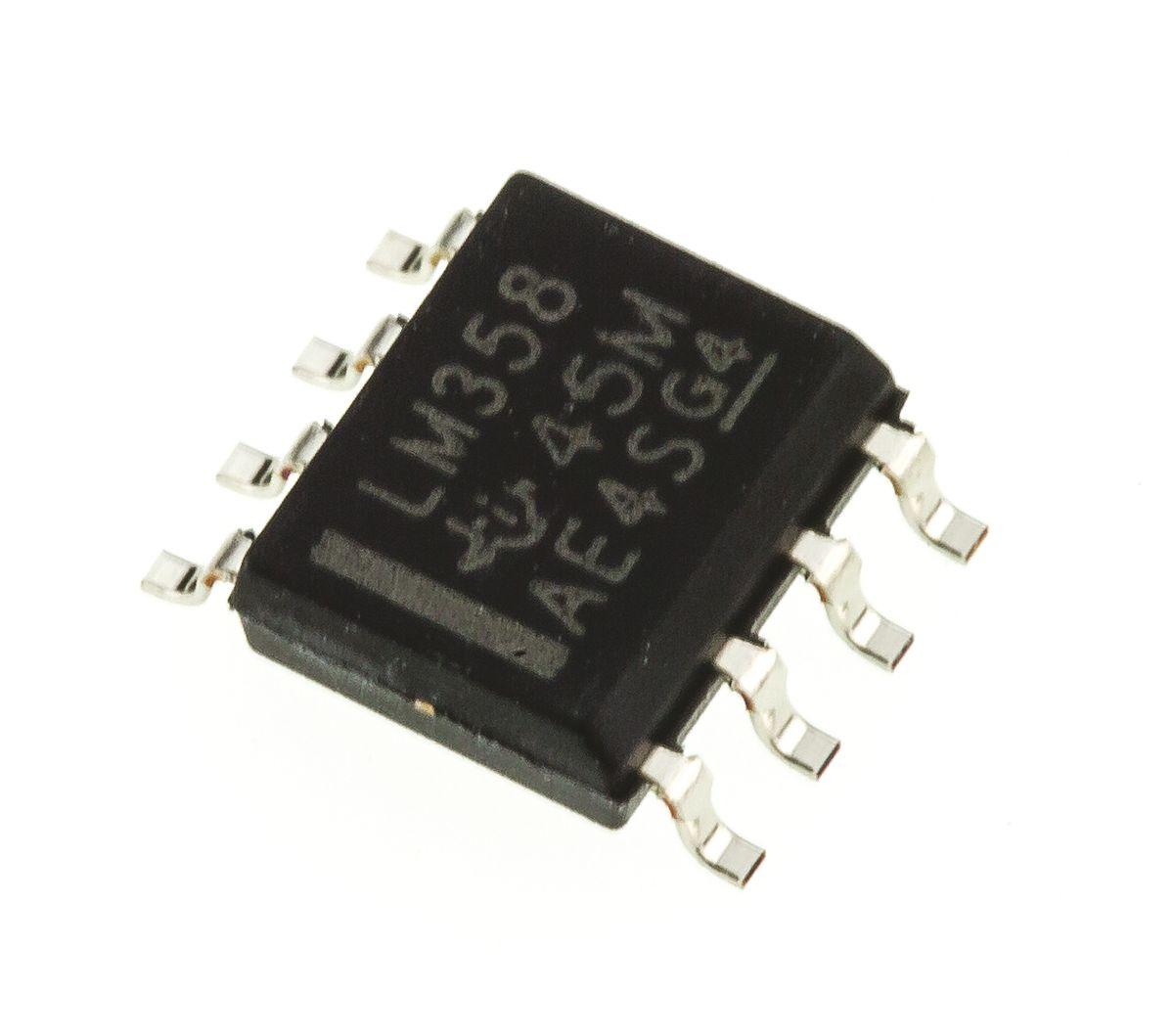 Produktfoto 1 von Texas Instruments Operationsverstärker SMD SOIC, einzeln typ. 5 → 28 V, biplor typ. ±12 V, ±15 V, ±3 V, ±5 V, ±9