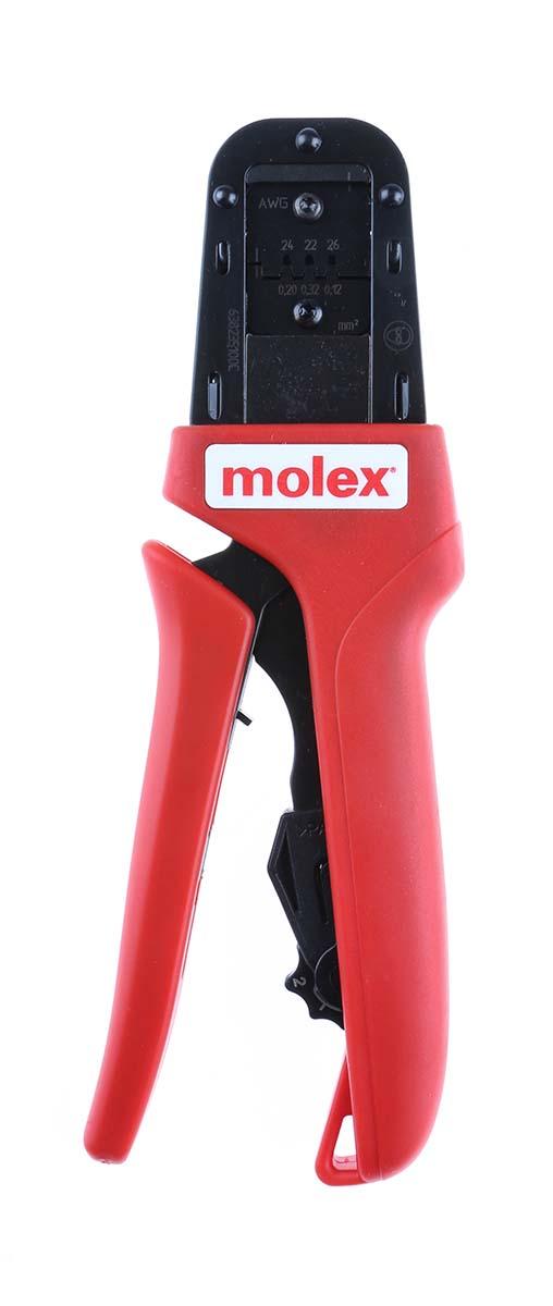 Produktfoto 1 von Molex T9999 Hand Crimpzange / 26 → 22AWG für Mini-Lock-Steckverbinderkontakte