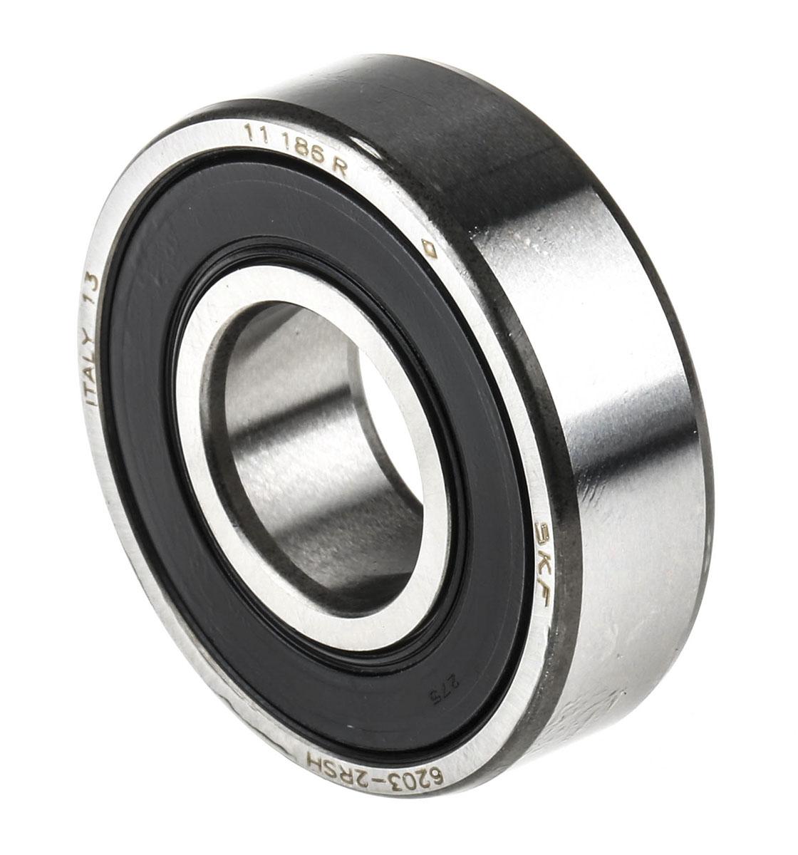 SKF Einreihiges Rillenkugellager Kugellager 1-reihig, Innen-Ø 17mm / Außen-Ø 40mm, Breite 12mm Beidseitig abgedichtet