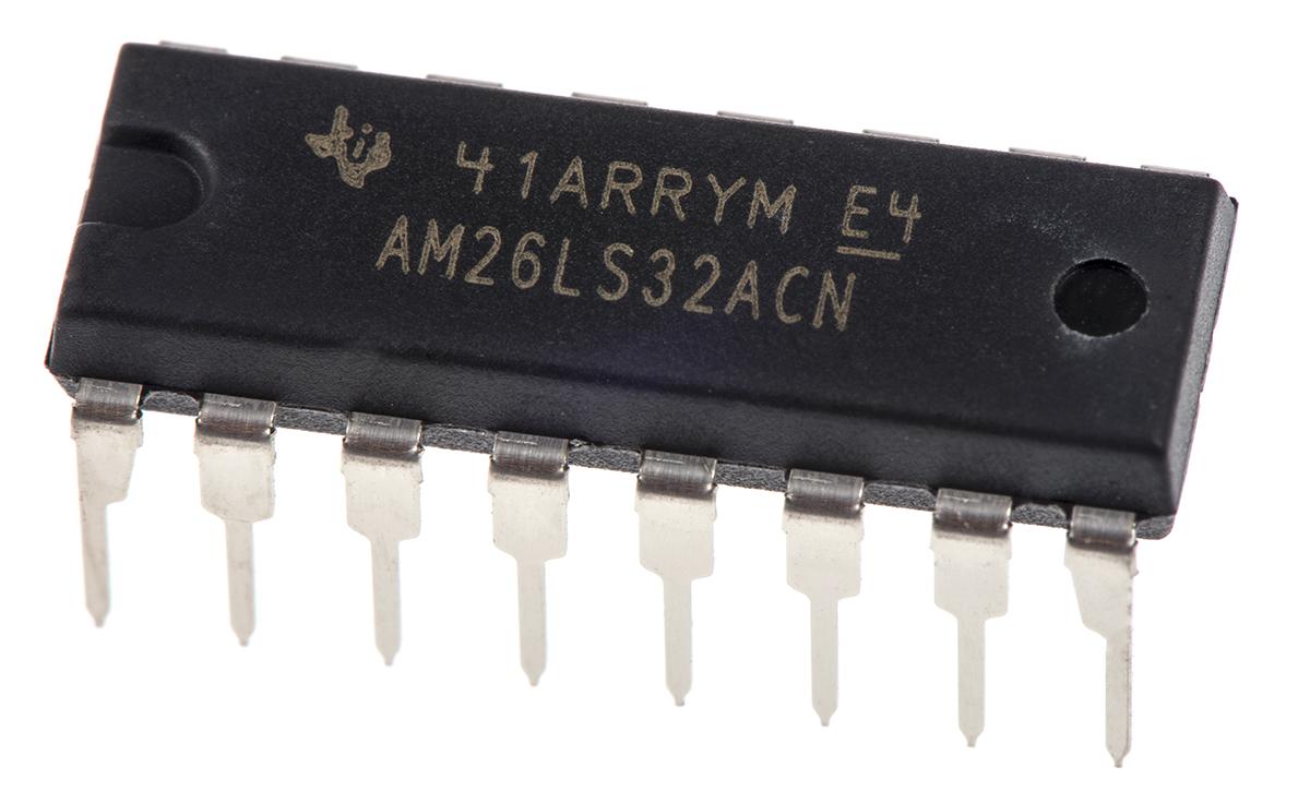 Produktfoto 1 von Texas Instruments Leitungsempfänger 16-Pin PDIP