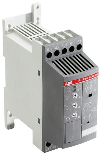 Produktfoto 1 von ABB PSR Sanftstarter 3-phasig 1,5 kW, 600 V ac / 3,9 A