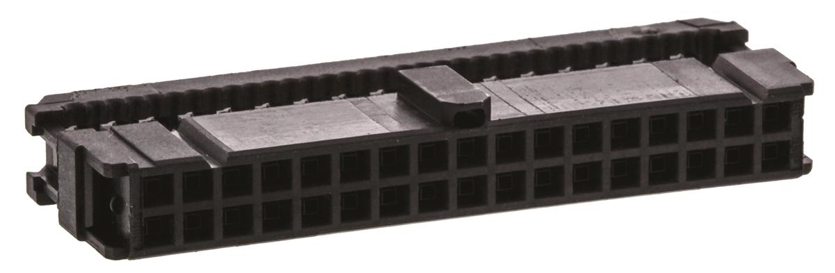 Produktfoto 1 von TE Connectivity AMP-LATCH Novo IDC-Steckverbinder Buchse, gewinkelt, 34-polig / 2-reihig, Raster 2.54mm