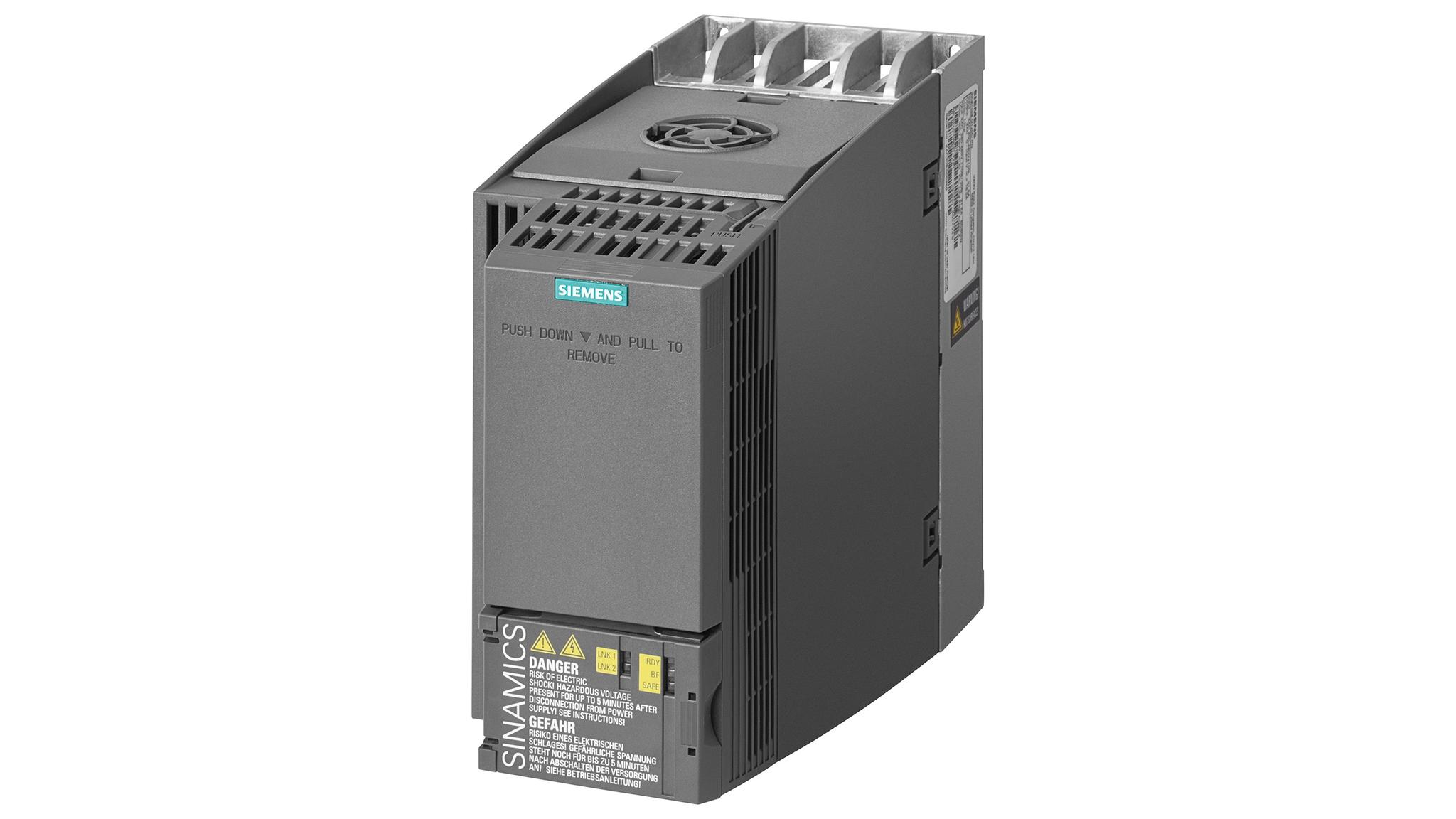 Produktfoto 1 von Siemens SINAMICS G120C, 3-Phasen Frequenzumrichter 5,5 kW, 400 V ac / 12,5 A 0 → 550 Hz für Wechselstrommotoren