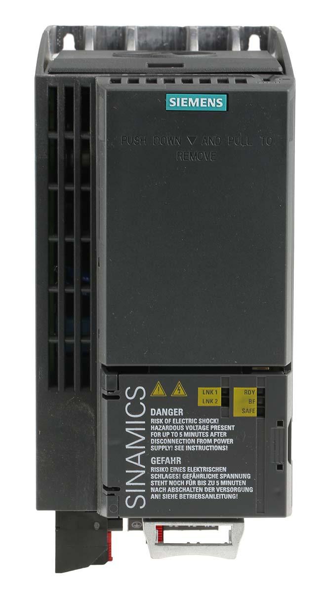 Siemens SINAMICS G120C, 3-Phasen Frequenzumrichter 7,5 kW, 400 V ac / 18,2 A, 21,5 A 0 → 550Hz für