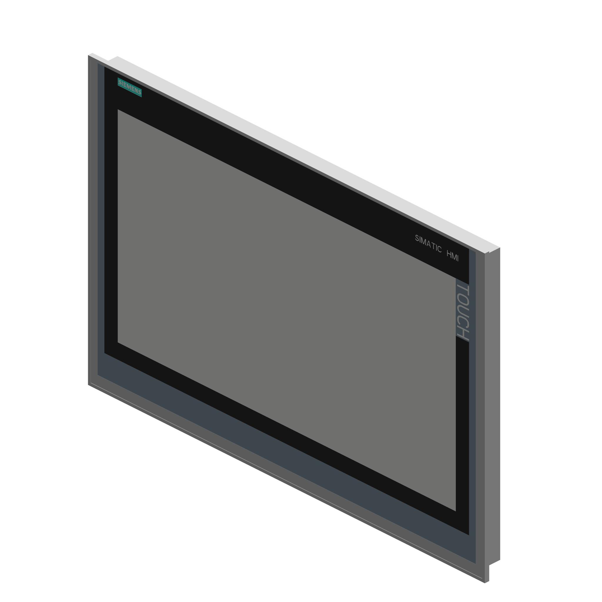 Produktfoto 1 von Siemens 6AV2124 HMI-Touchscreen, 22 Zoll SIMATIC Farb TFT 1920 x 1080pixels 28,8 V DC 560 x 380 x 75 mm