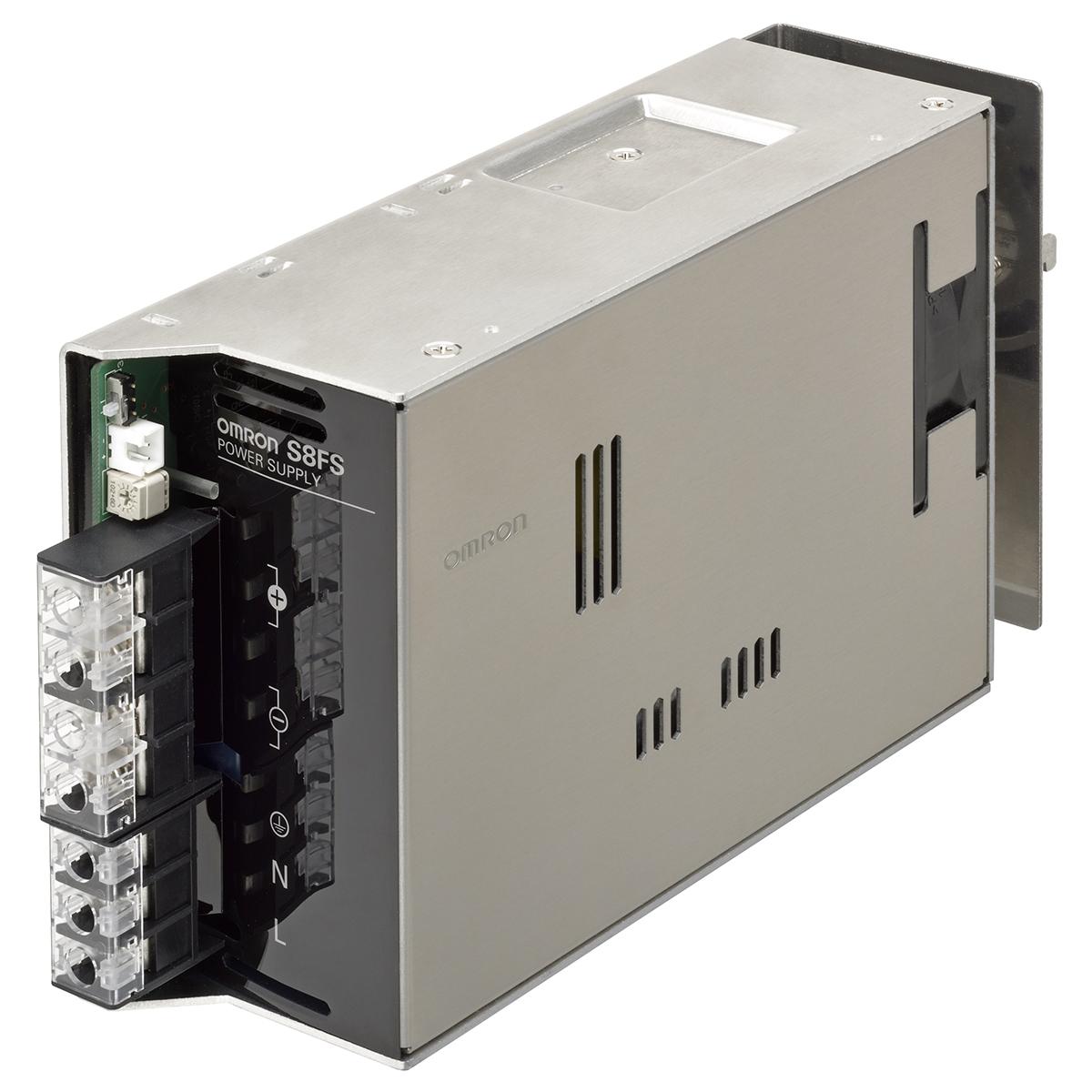 Produktfoto 1 von Omron S8FS-G Switch-Mode DIN-Schienen Netzteil 600W, 100 → 240V ac, 12V dc / 50A