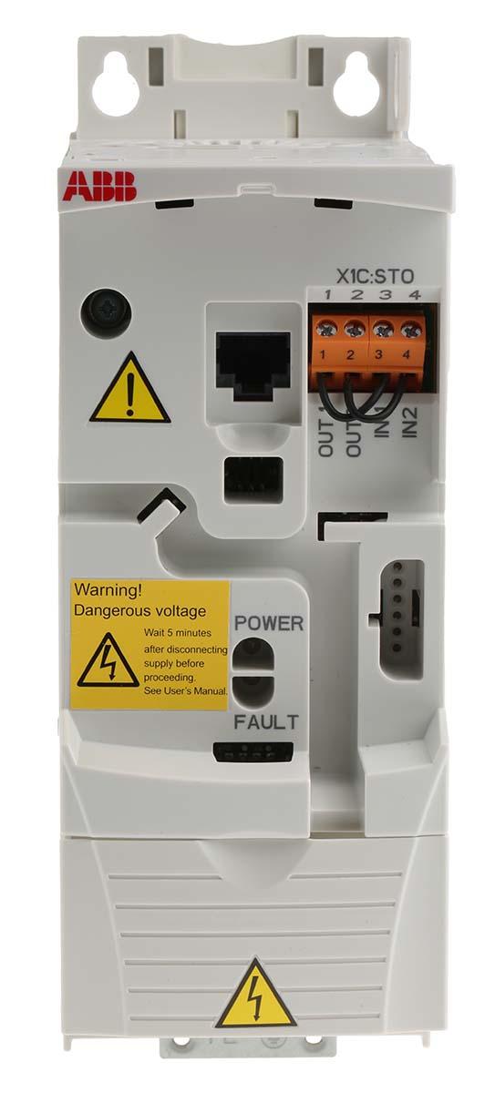 Produktfoto 1 von ABB ACS355, 3-Phasen Frequenzumrichter 1,1 kW, 400 V ac / 3,3 A 0 → 600Hz für Wechselstrommotoren