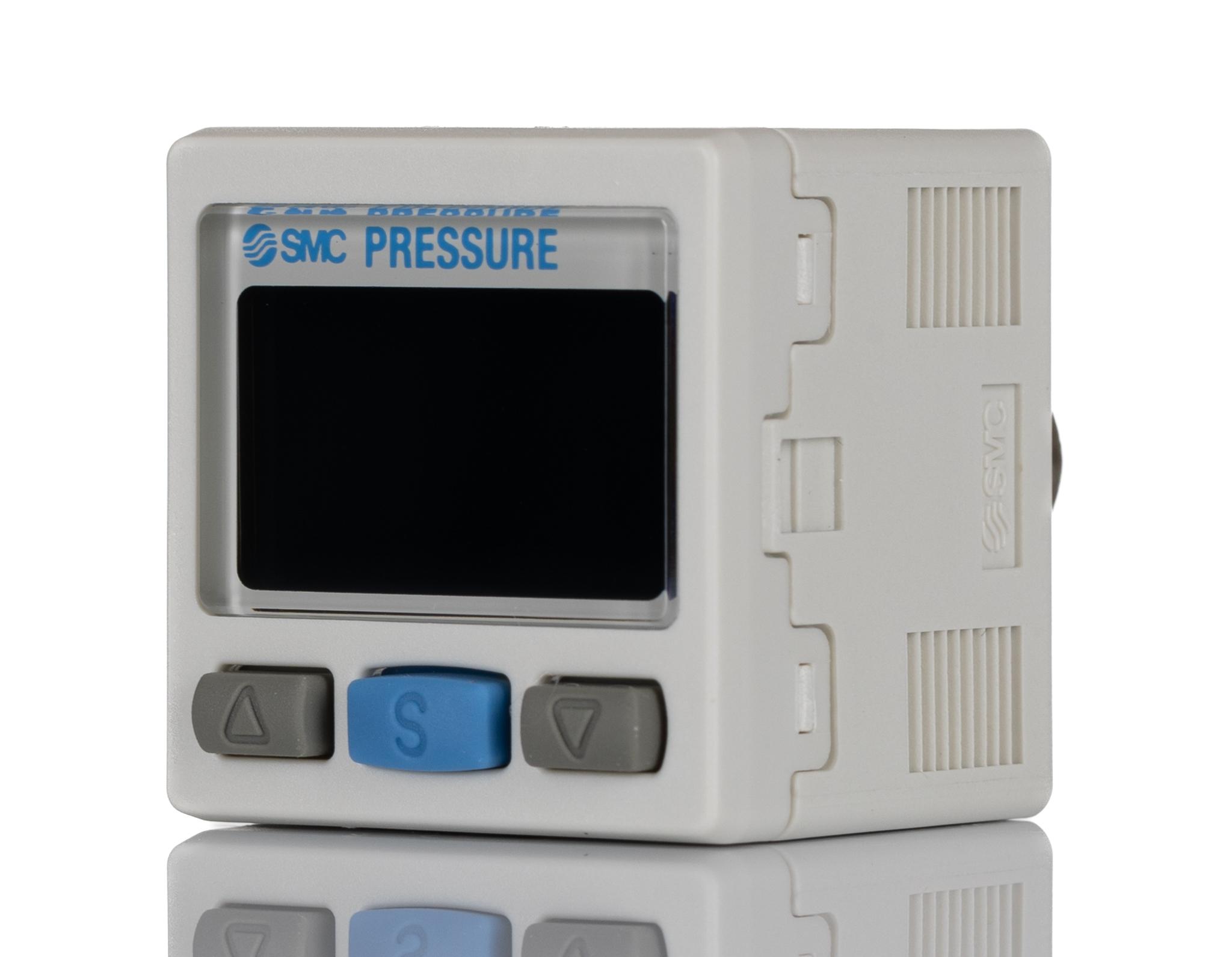 Produktfoto 1 von SMC Drucksensor, 0kPa bis 101 kPa, IP40