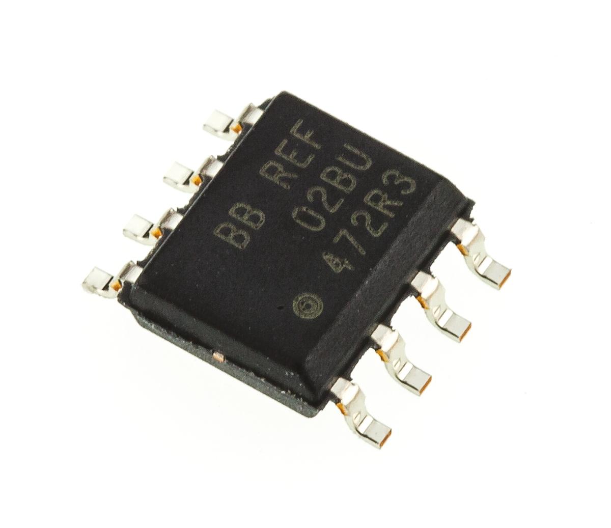 Produktfoto 1 von Texas Instruments Spannungsreferenz, 5V SOIC, 40 V max., Fest, 8-Pin, ±0.2 %, Serie