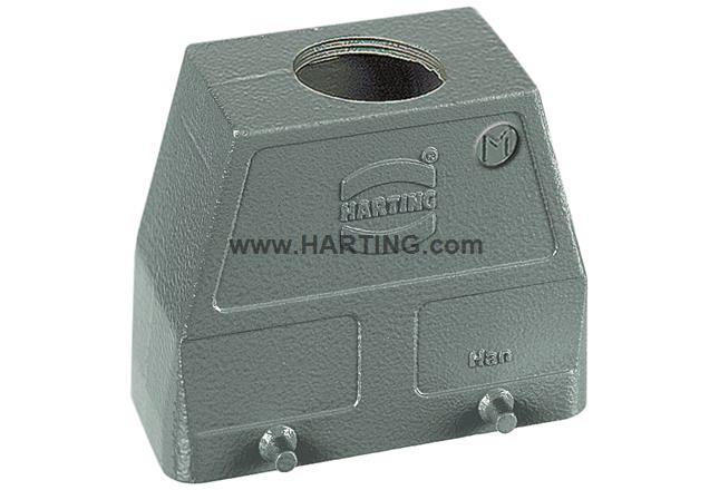 HARTING Han B Haube, M40, Eingang oben, Kabelmontage, IP65