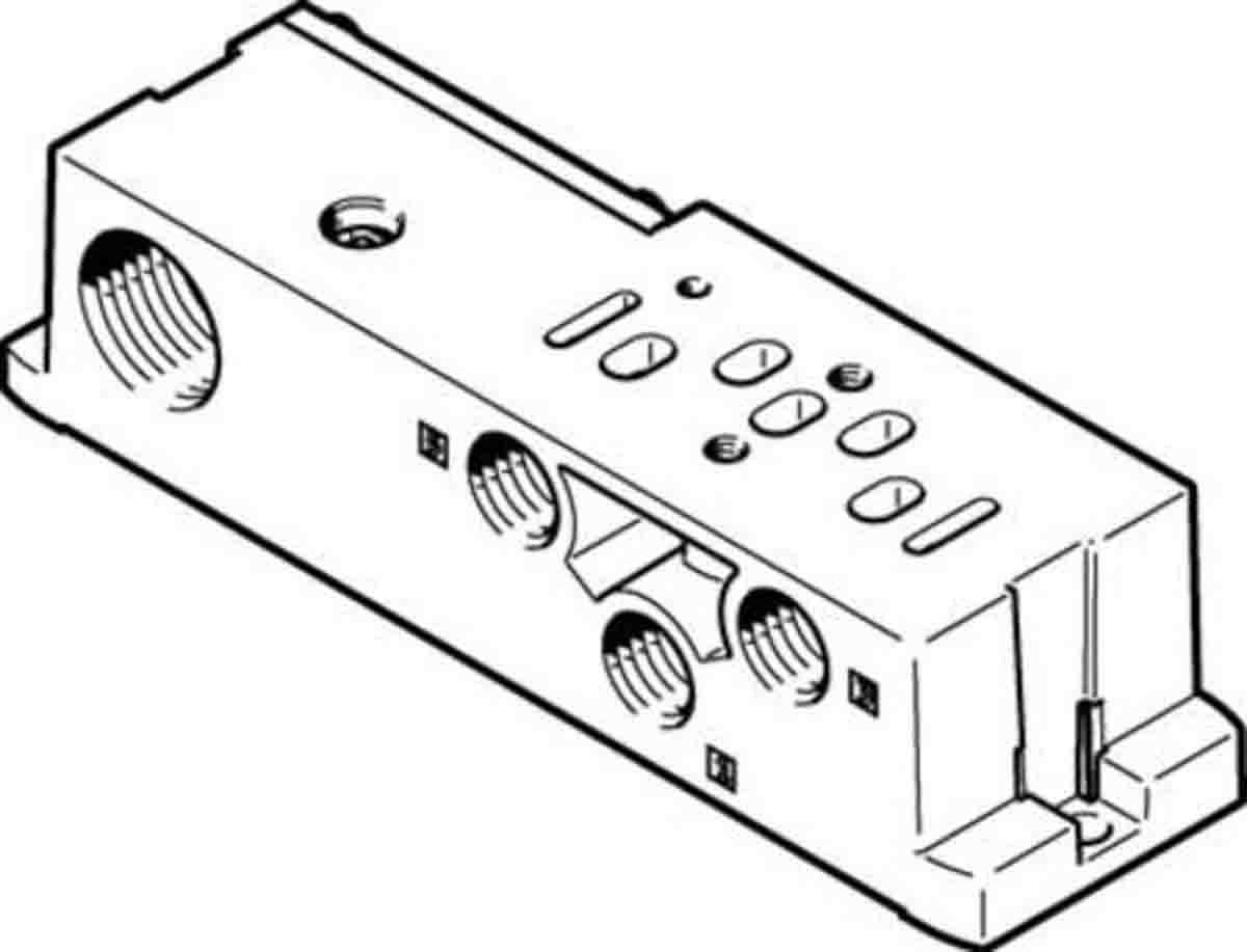 Festo Serie VABS, Aluminiumdruckguss Sockel