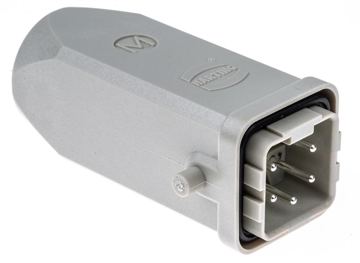 Produktfoto 1 von HARTING Han A Schwere Steckverbinder Quick-Lock-Steckverbindersatz, Stecker 4-polig, 230 → 400 V. / 10A