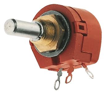 TE Connectivity TW, Tafelmontage  Dreh Potentiometer 100Ω ±10% / 1W , Schaft-Ø 6,35 mm