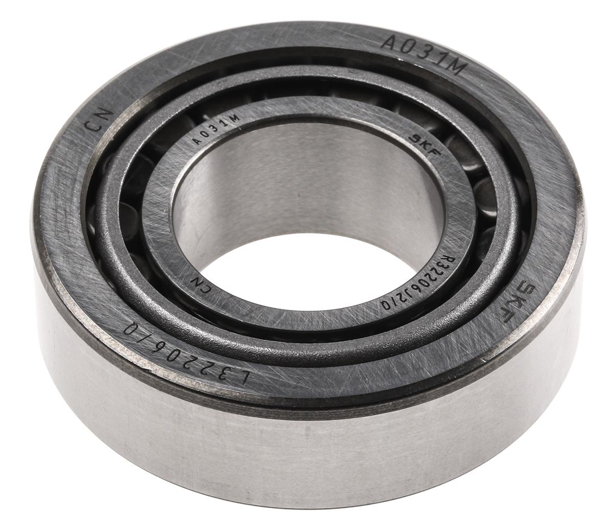 SKF Rollenlager Typ Konus 1-reihig, Innen-Ø 30mm / Außen-Ø 62mm, Breite 21.25mm