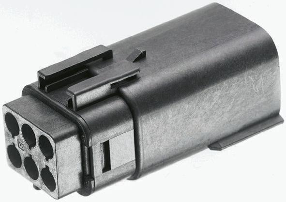 Molex MX150L Steckverbindergehäuse Stecker 5.84mm, 2-polig / 1-reihig Gerade, Kabelmontage für 2 Stromkreisstecker