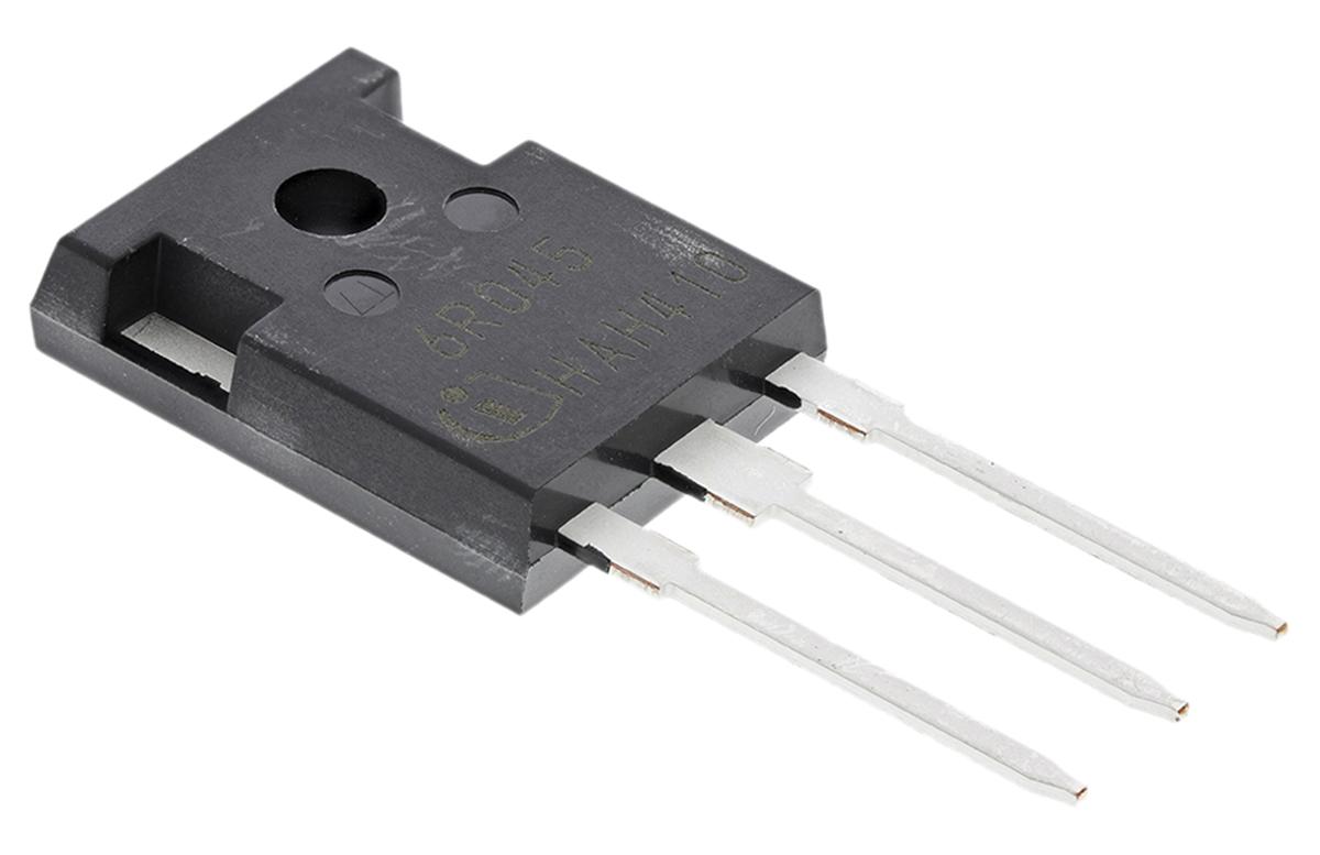 Produktfoto 1 von Infineon CoolMOS CP IPW60R045CPFKSA1 N-Kanal, THT MOSFET 650 V / 60 A 431 W, 3-Pin TO-247