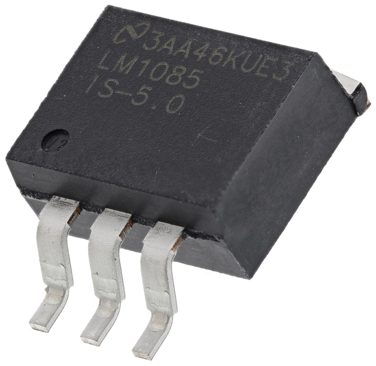 Produktfoto 1 von Texas Instruments Spannungsregler 3A, 1 Niedrige Abfallspannung D2PAK (TO-263), 3-Pin, Fest