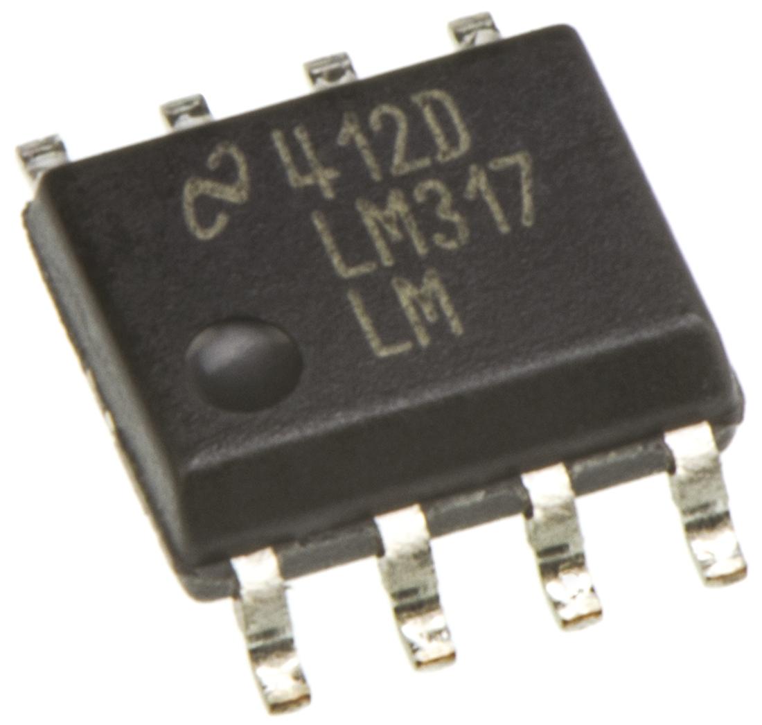 Produktfoto 1 von Texas Instruments Spannungsregler 100mA, 1 Linearregler SOIC, 8-Pin, Einstellbar