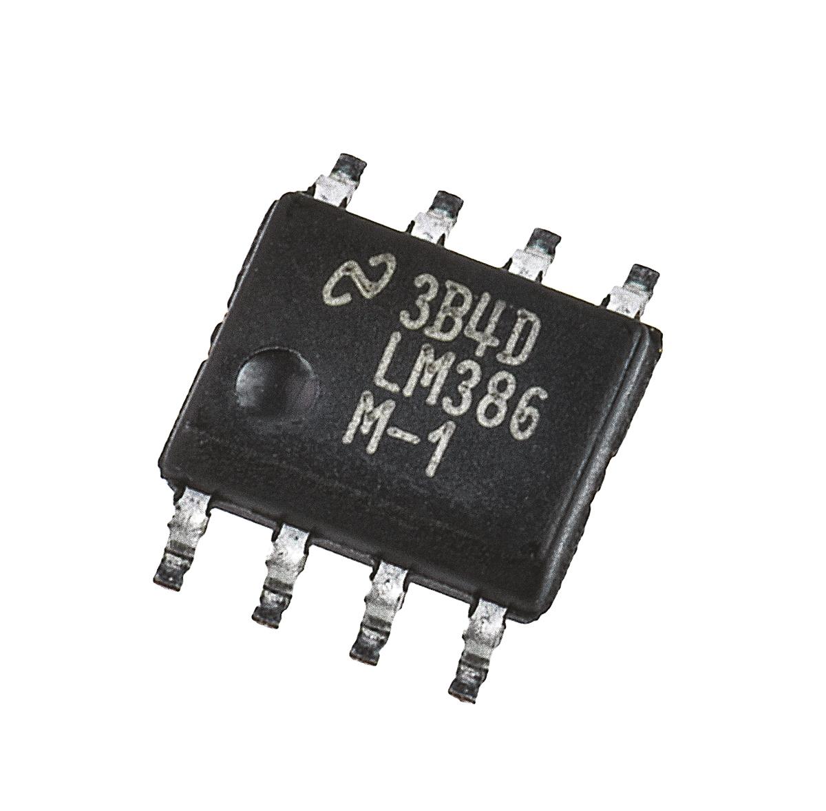 Produktfoto 1 von Texas Instruments Klasse A-B Audio Verstärker Audio-Leistungsverstärker 1-Kanal Mono SOIC 0.32W 8-Pin +70 °C