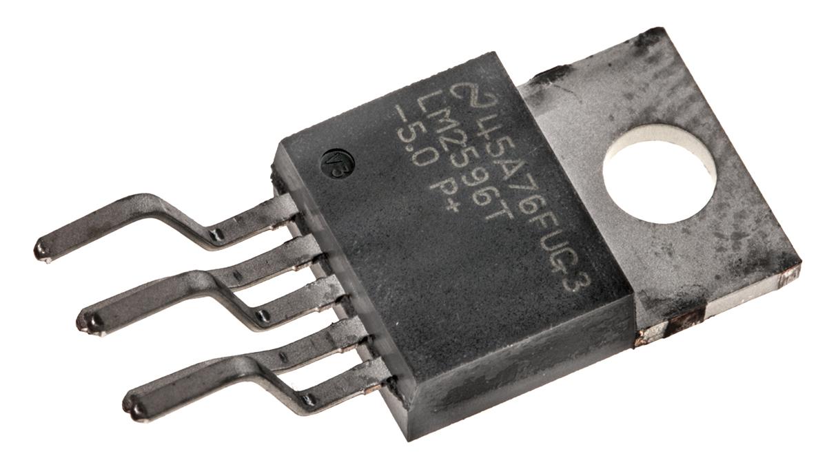 Produktfoto 1 von Texas Instruments Abwärtswandler 3A, Buck Controller 4,5 V / 40 V Fest THT 5-Pin