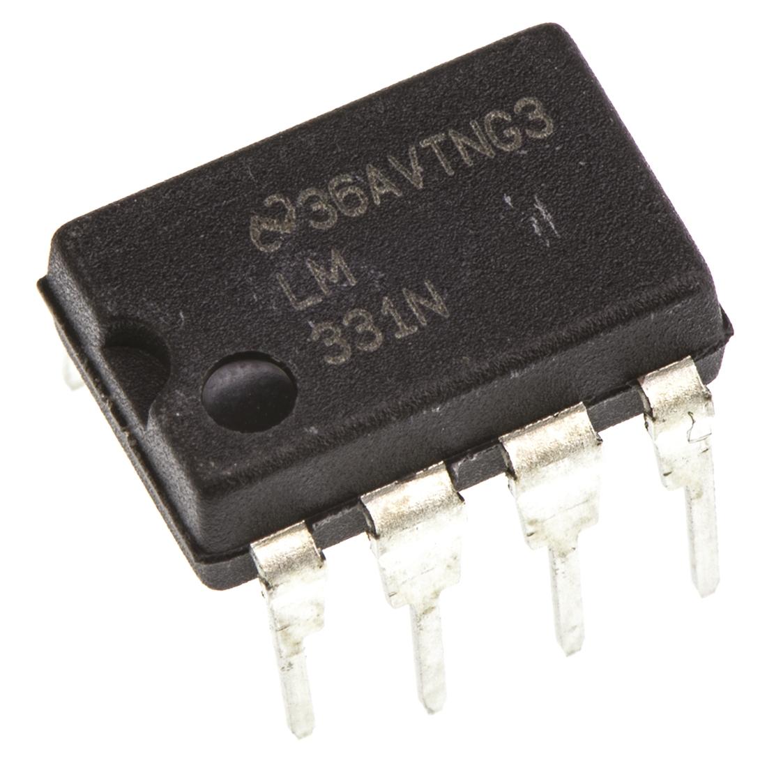 Produktfoto 1 von Texas Instruments VFC Spannung/Frequenz Wandler, 100kHz, ±0.14%FSR, Single, MDIP, 8-Pin