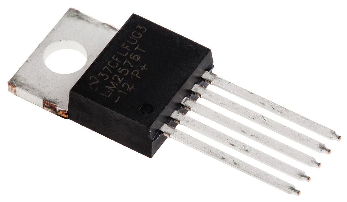 Produktfoto 1 von Texas Instruments Abwärtswandler 3A, Buck Controller 4 V / 40 V Fest THT 5-Pin