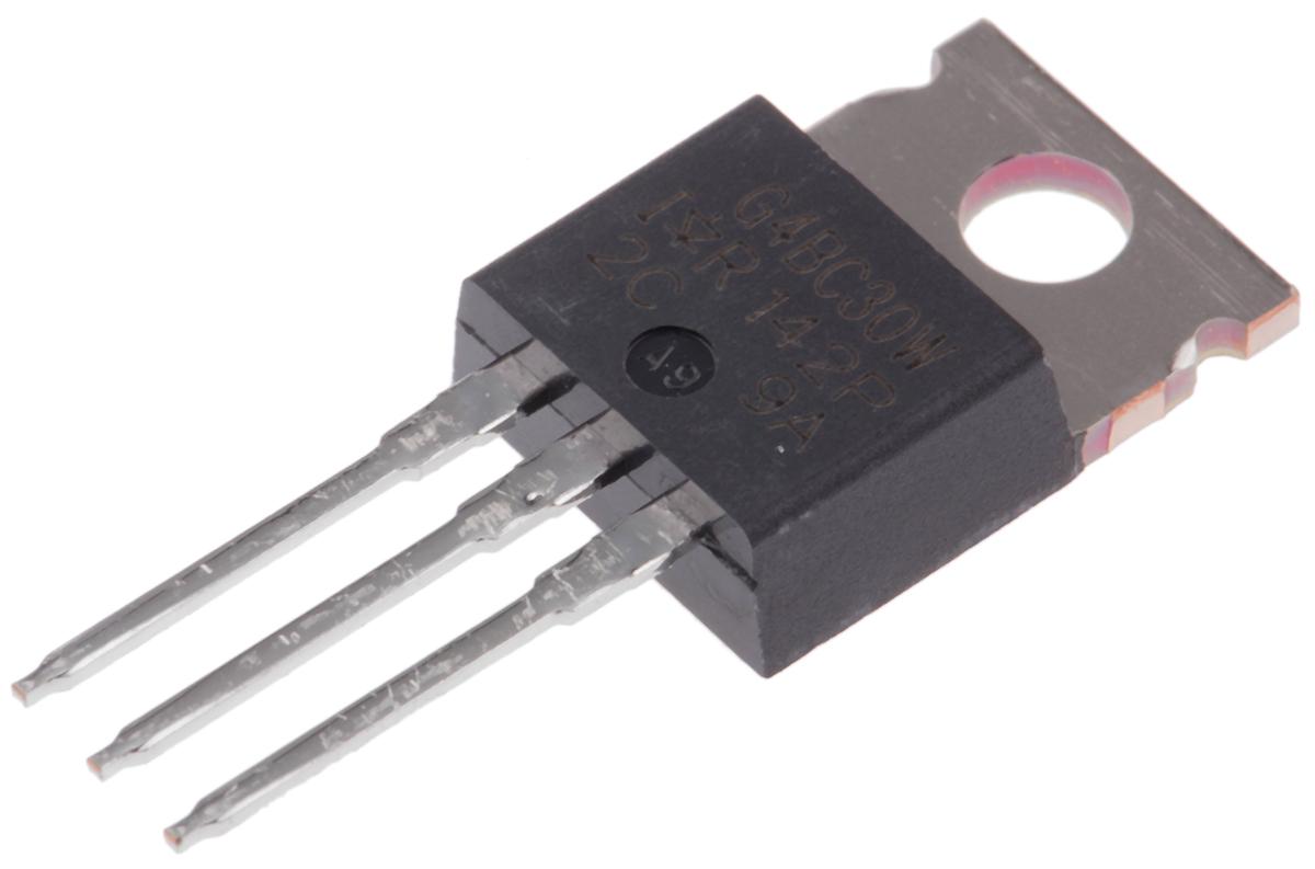 Produktfoto 1 von Infineon IGBT / 23 A ±20V max., 600 V, 3-Pin TO-220AB N-Kanal