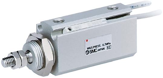 SMC CJP2 Pneumatikzylinder doppeltwirkend, Bohrung Ø 16mm / Hub 5mm, bis 0,7 MPa