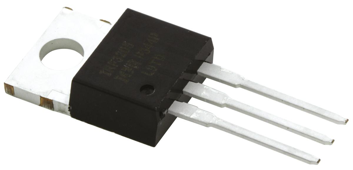 Produktfoto 1 von Infineon HEXFET IRF3205PBF N-Kanal, THT MOSFET 55 V / 110 A 200 W, 3-Pin TO-220AB