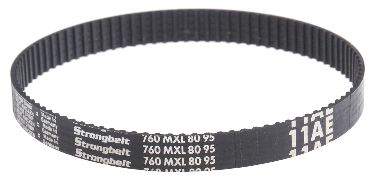 RS PRO Gummi Zahnriemen 95 Zähne, Teilung 2.032mm, Maße 6mm x 193.04mm