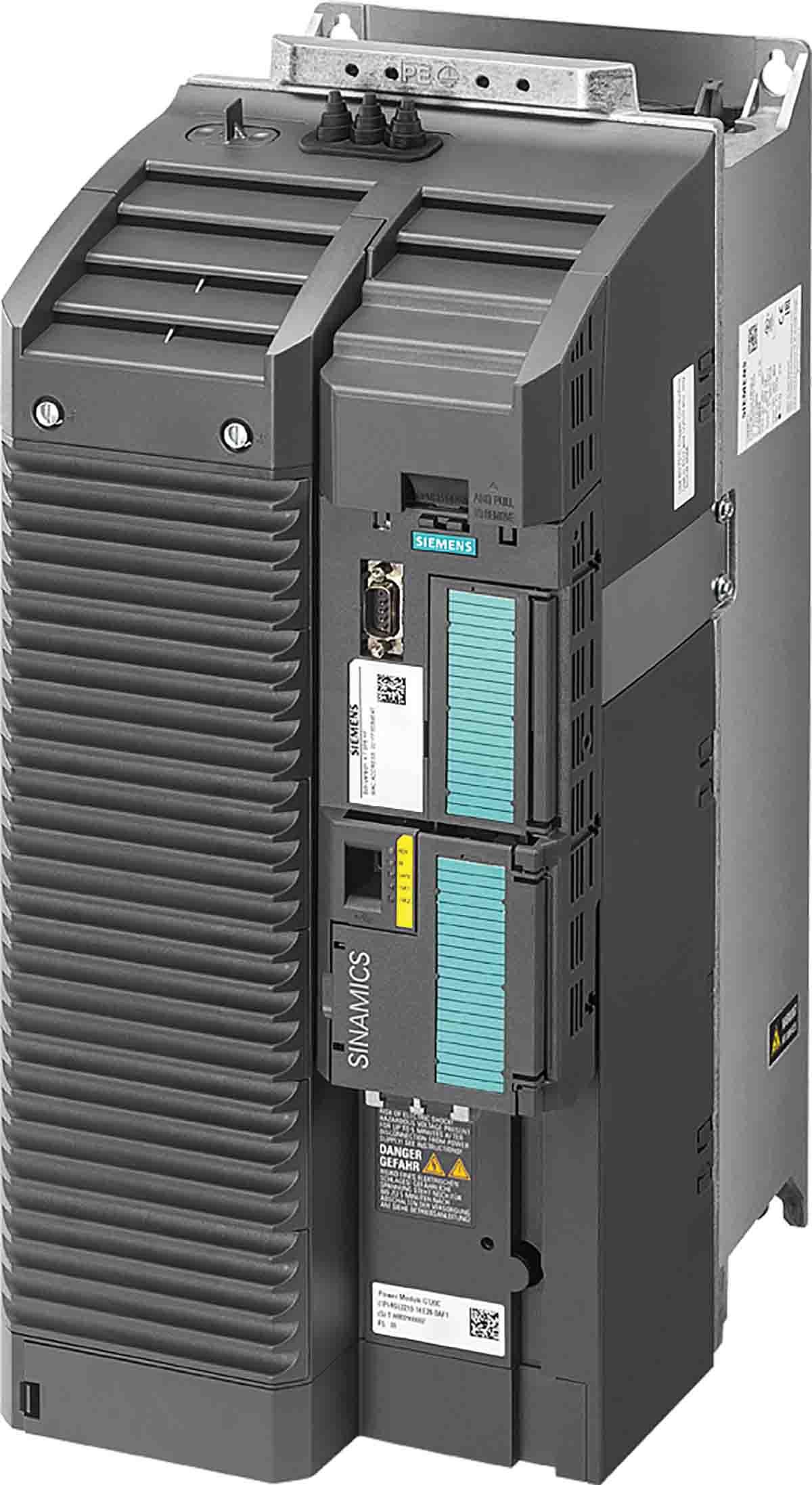 Siemens SINAMICS G120C, 3-Phasen Frequenzumrichter 45 kW, 480 V ac / 136 A 550Hz für Wechselstrommotoren