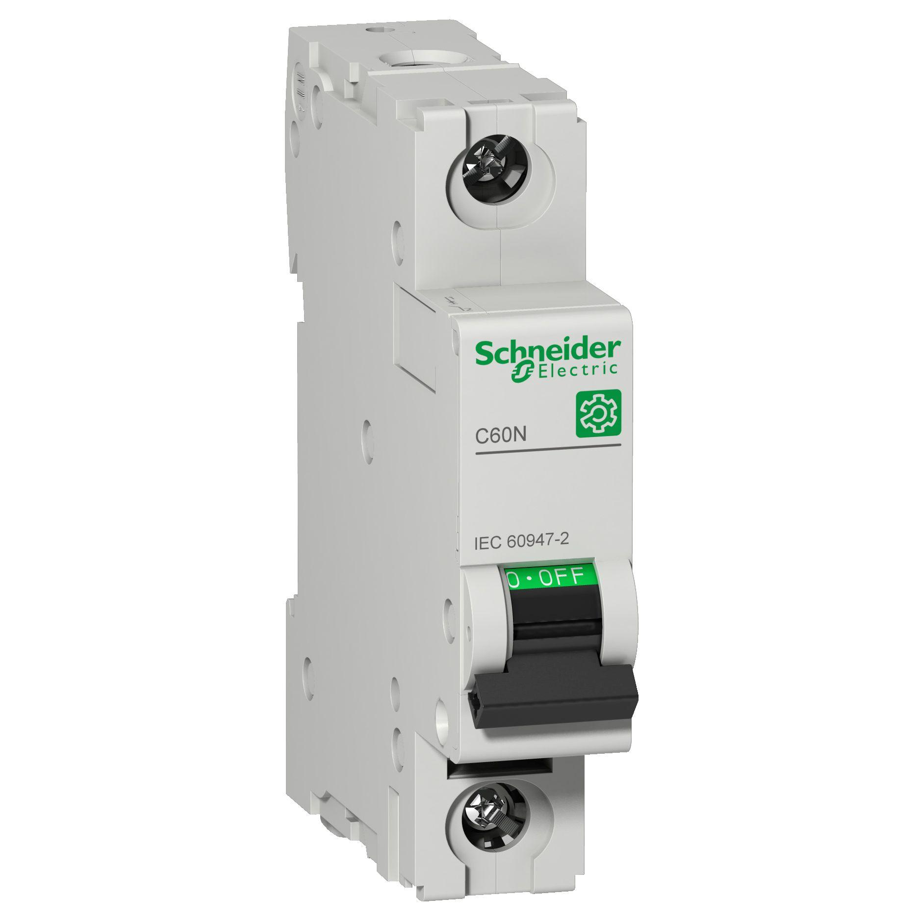 Schneider Electric C60N MCB Leitungsschutzschalter Typ C, 1-polig 6A, Abschaltvermögen 10 kA Multi 9