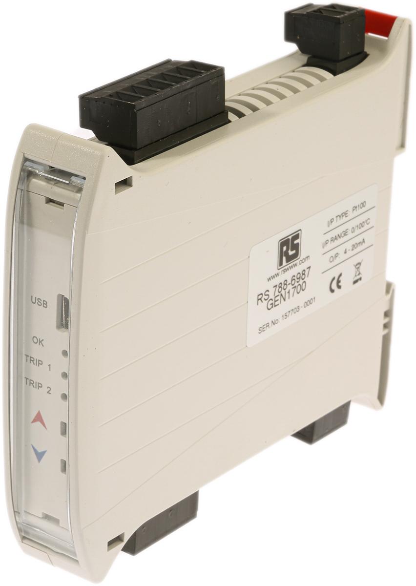 Produktfoto 1 von RS PRO Signalwandler, Universeller Signalwandler 20 → 240 V ac, 20 → 240V dc, Universell 1 → 100