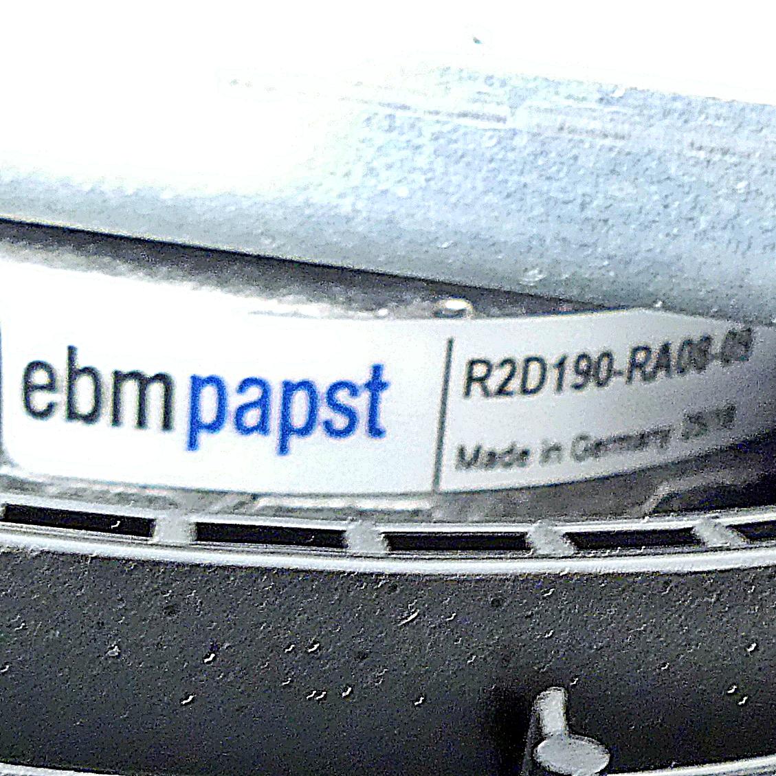 Produktfoto 2 von EBMPAPST AC-Radialventilator – RadiCal